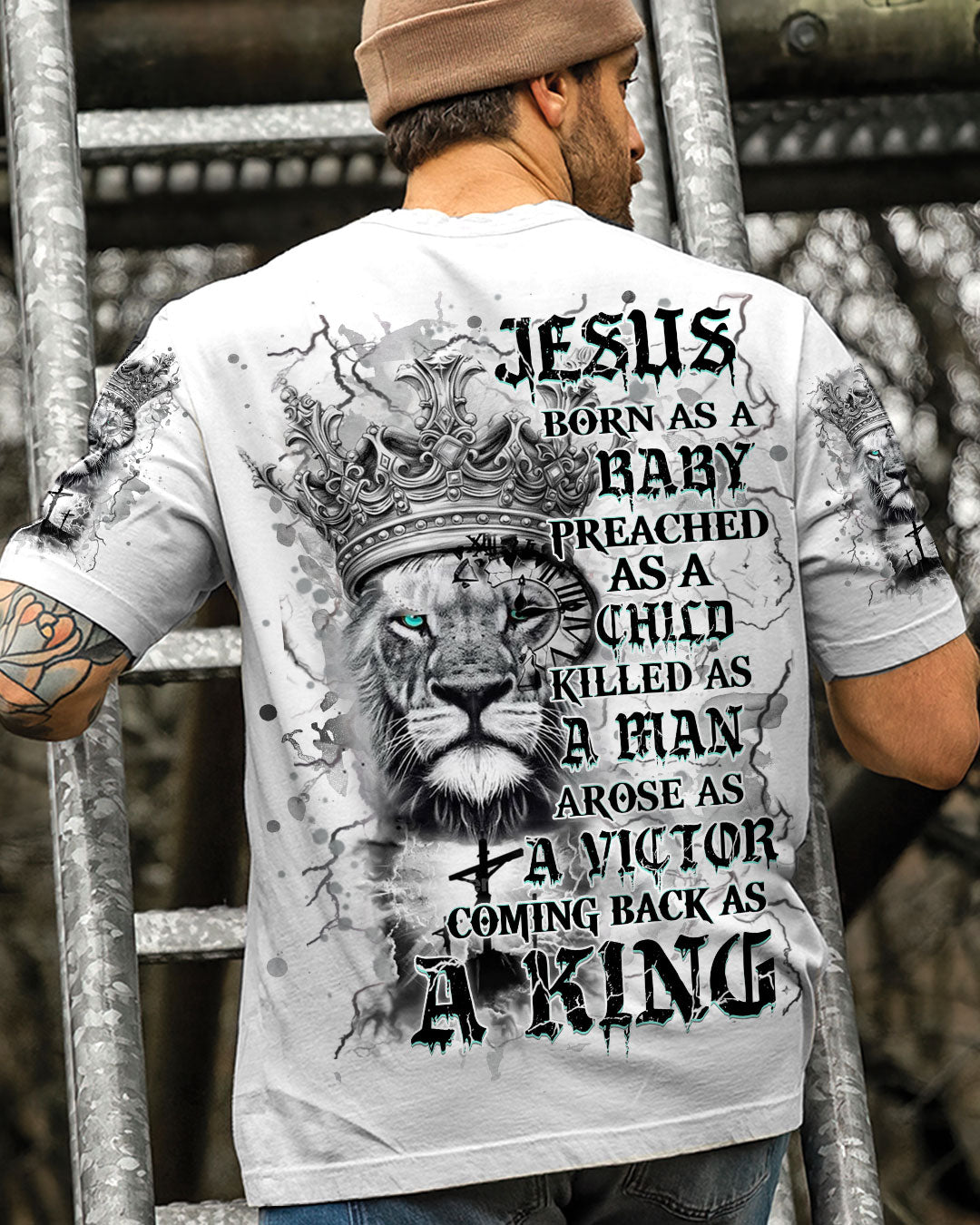 Coming Back As A King Men's All Over Print Shirt - Trunx465706