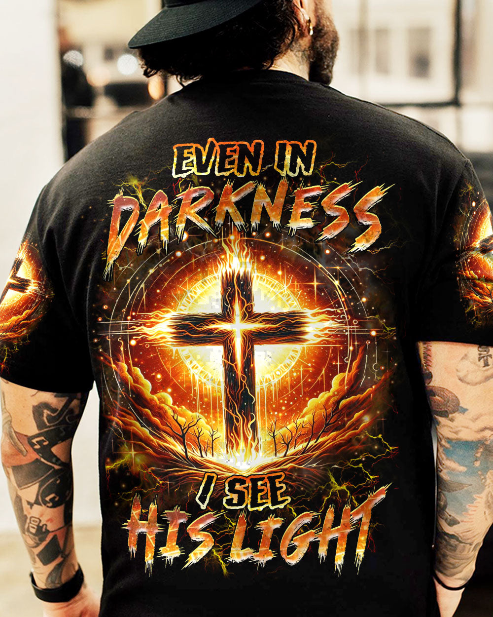 Even In The Darkness Men's All Over Print Shirt - Trunx290044