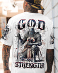 God Is My Strength Warrior Men's All Over Print Shirt - Trunx950060