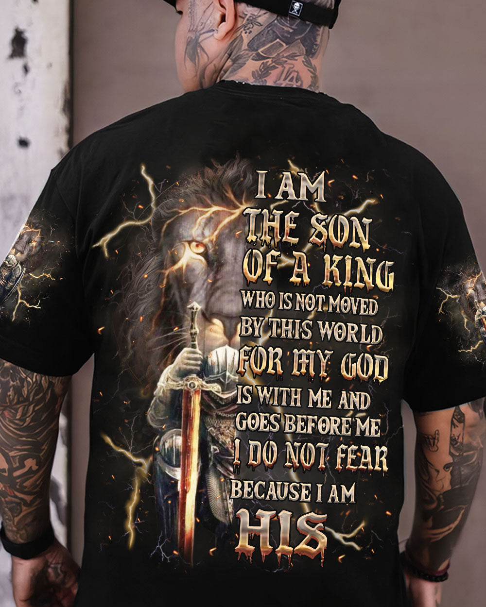 I Am The Son of a King Men's All Over Print Shirt - Trunx313092
