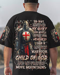 I Am Mighty Warrior Child of God Men's All Over Print Shirt - Trunx597828
