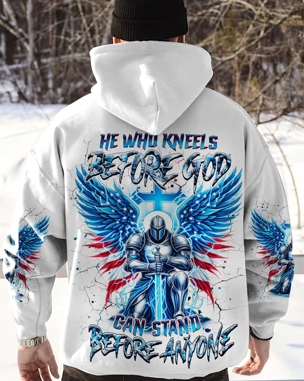 He Who Kneels Before God Warrior Men's All Over Print Shirt - Trunx883910
