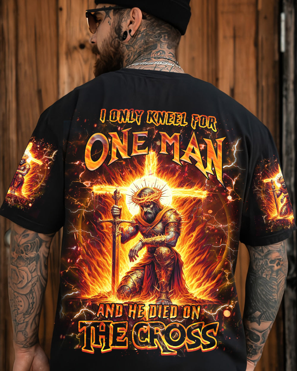 I Only Kneel For One Man Men's All Over Print Shirt - Trunx040038