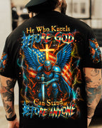 He Who Kneels Before God Warrior Men's All Over Print Shirt - Trunx732161