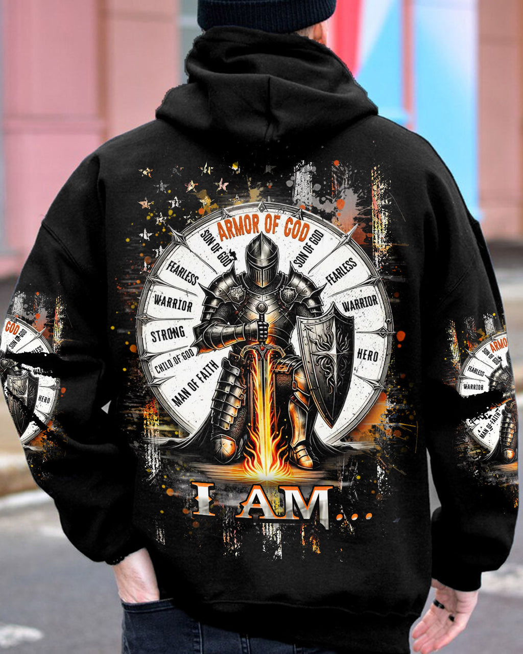 I Am God's Warrior Men's All Over Print Shirt - Trunx325825