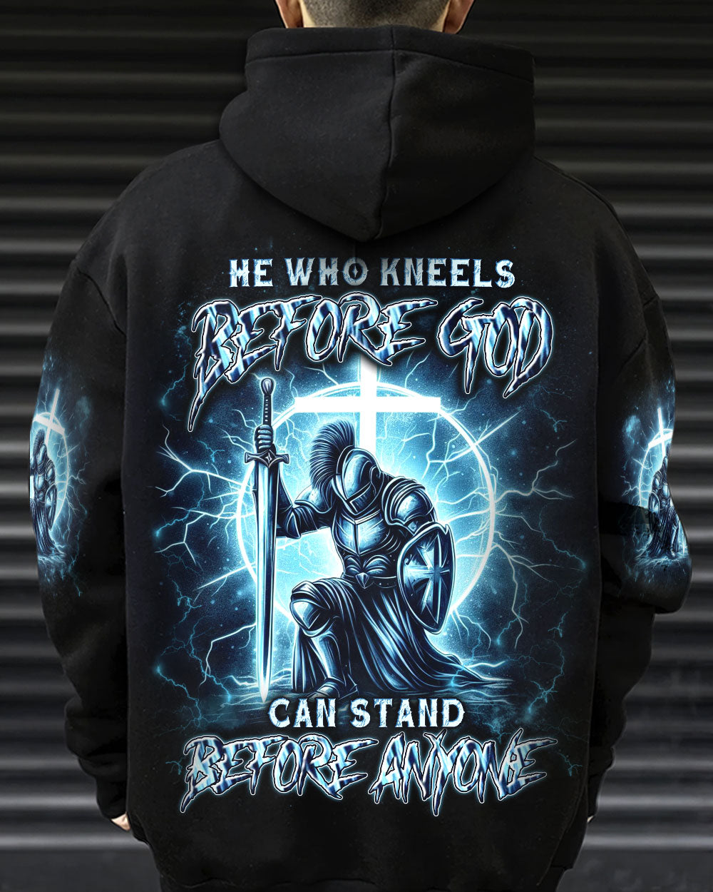 He Who Kneels Before God Warrior Men's All Over Print Shirt - Trunx439062