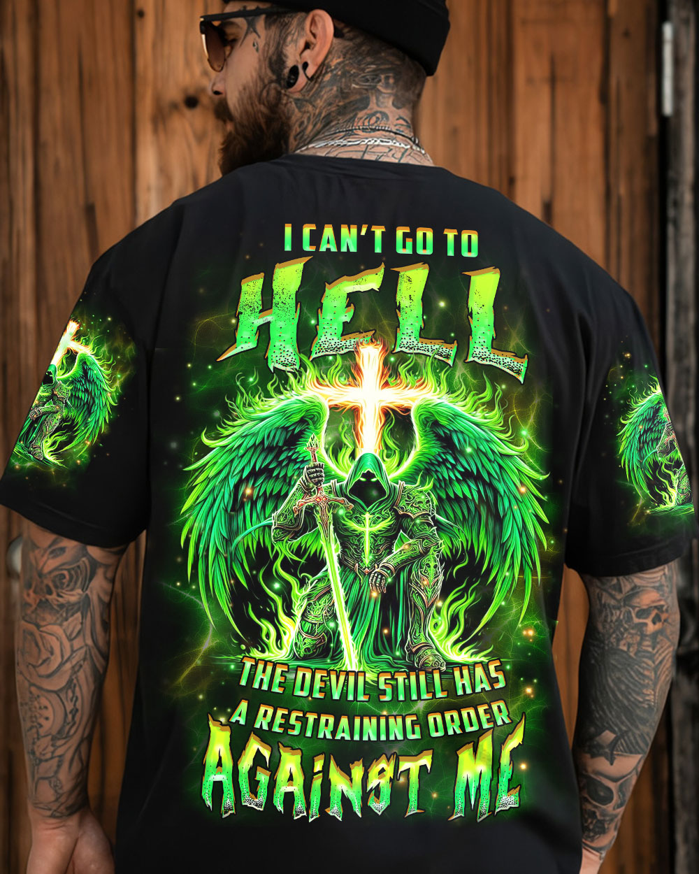 I Can't Go To Hell Men's All Over Print Shirt - Trunx573108