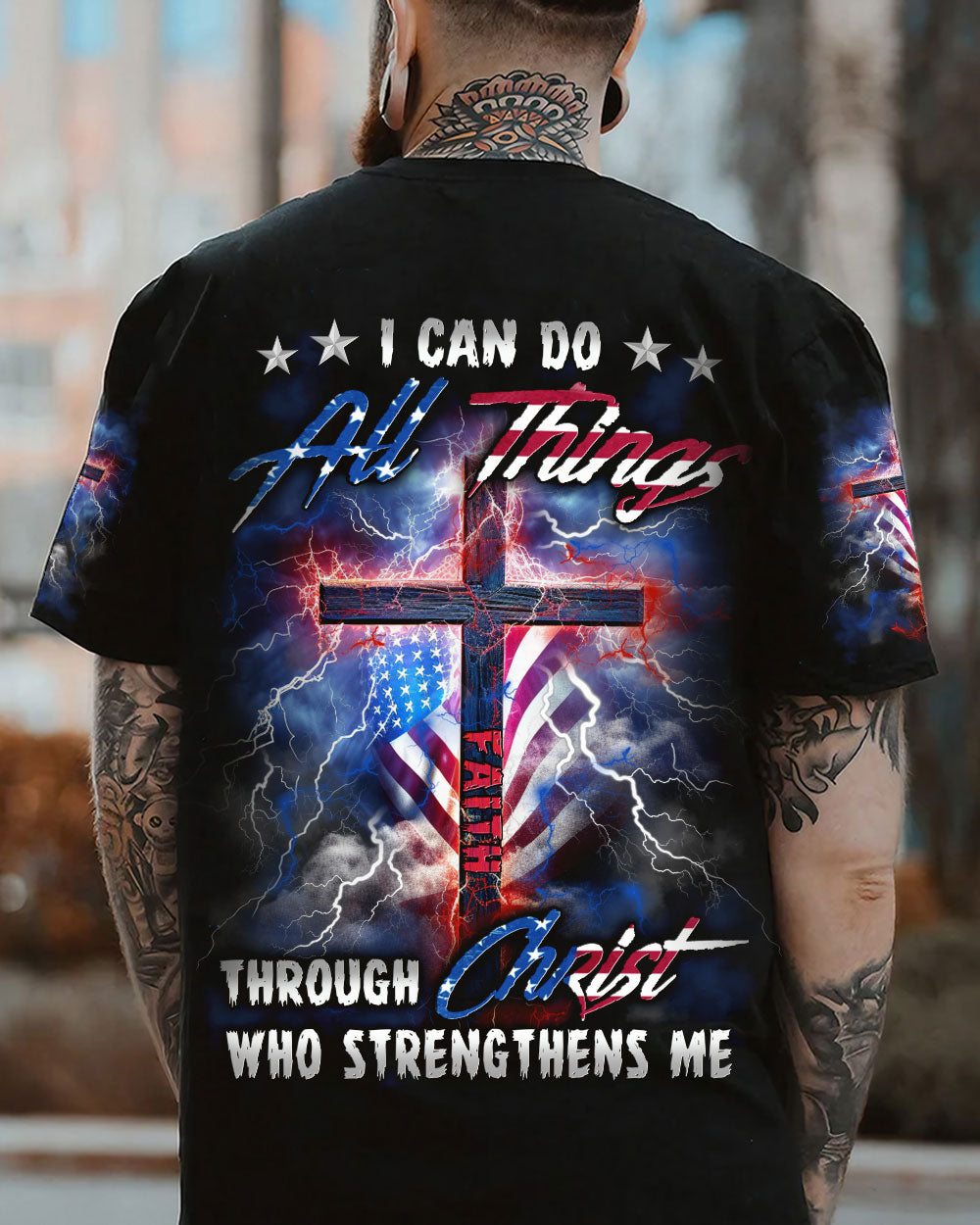 I Can Do All Things Men's All Over Print Shirt - Trunx462029