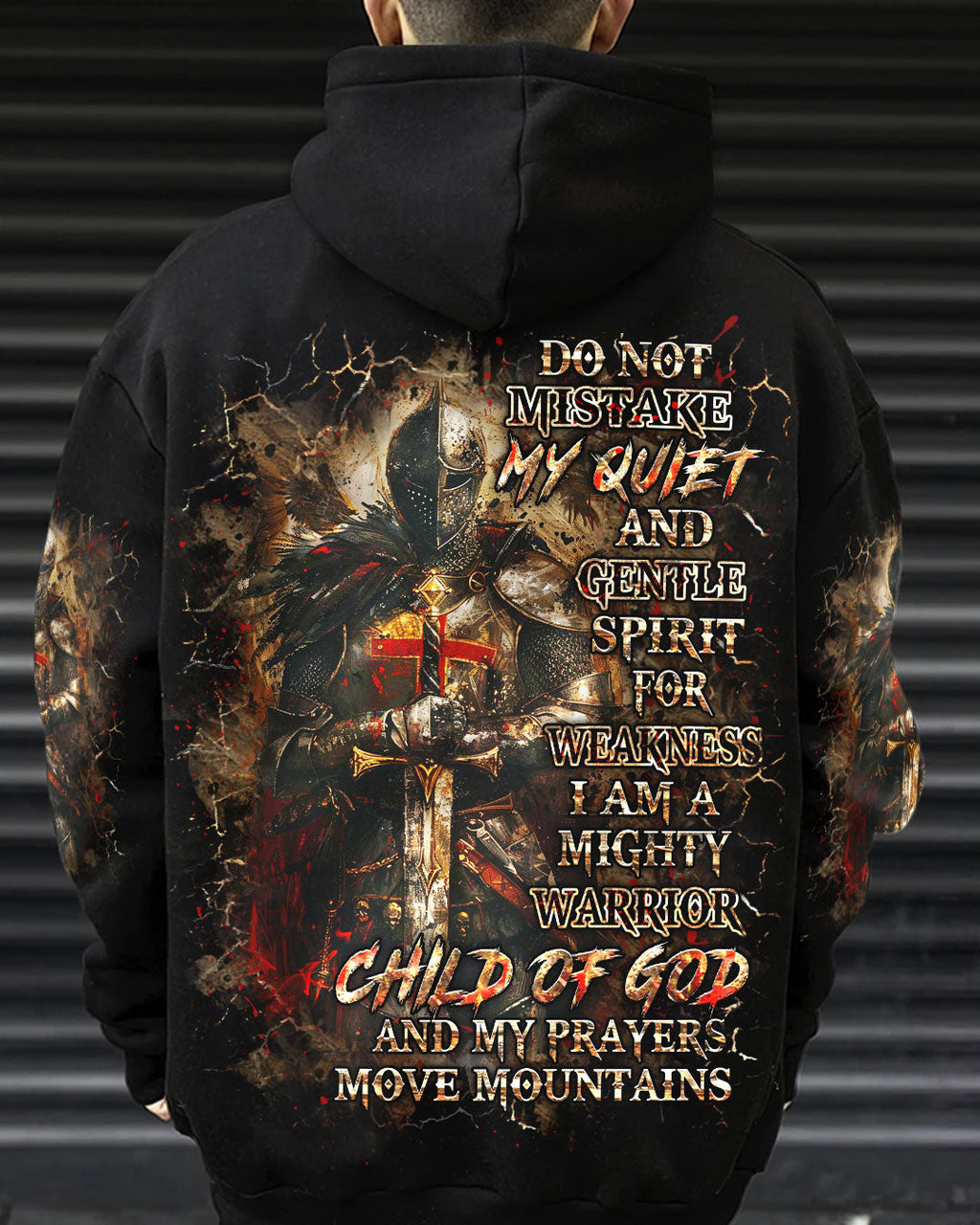 I Am Mighty Warrior Child of God Men's All Over Print Shirt - Trunx069062