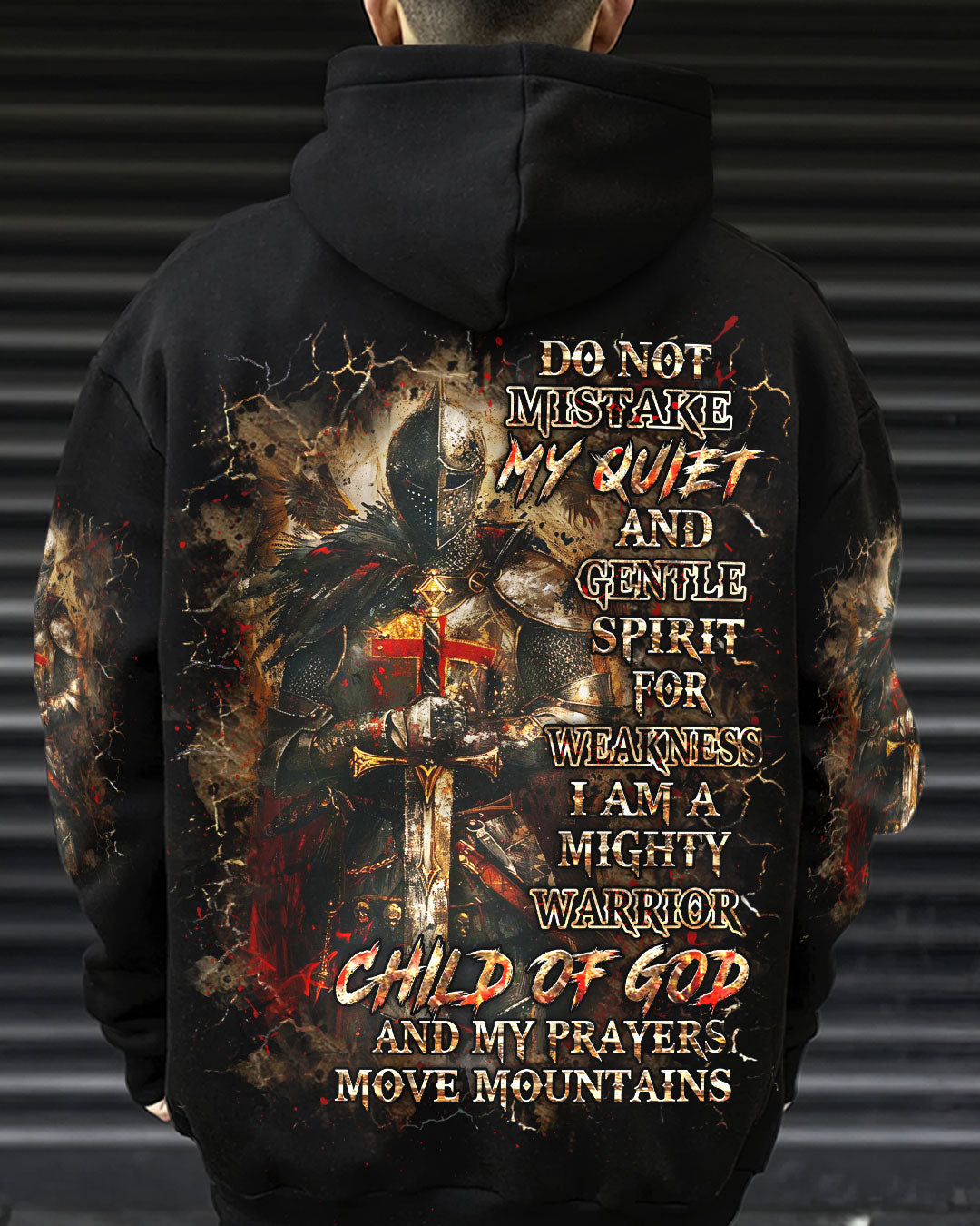 I Am Mighty Warrior Child of God Men's All Over Print Shirt - Trunx069062