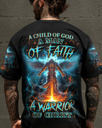 A Child Of God A Man Of Faith Men's All Over Print Shirt - Trunx416476