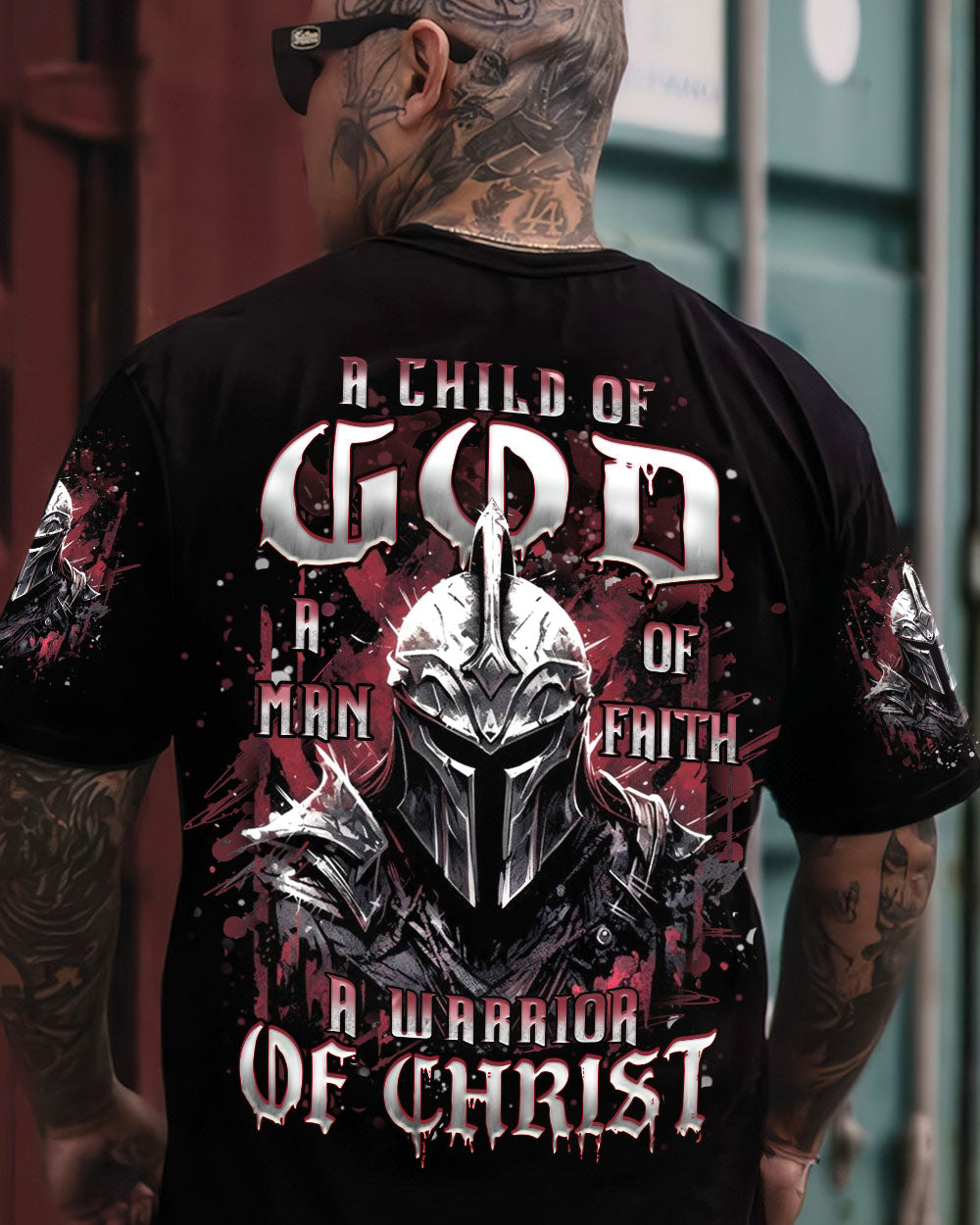 A Warrior Of Christ Men's All Over Print Shirt - Trunx277094