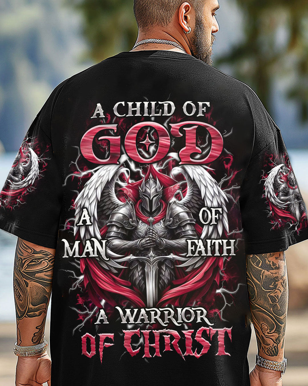 A Warrior Of Christ Men's All Over Print Shirt - Trunx251987