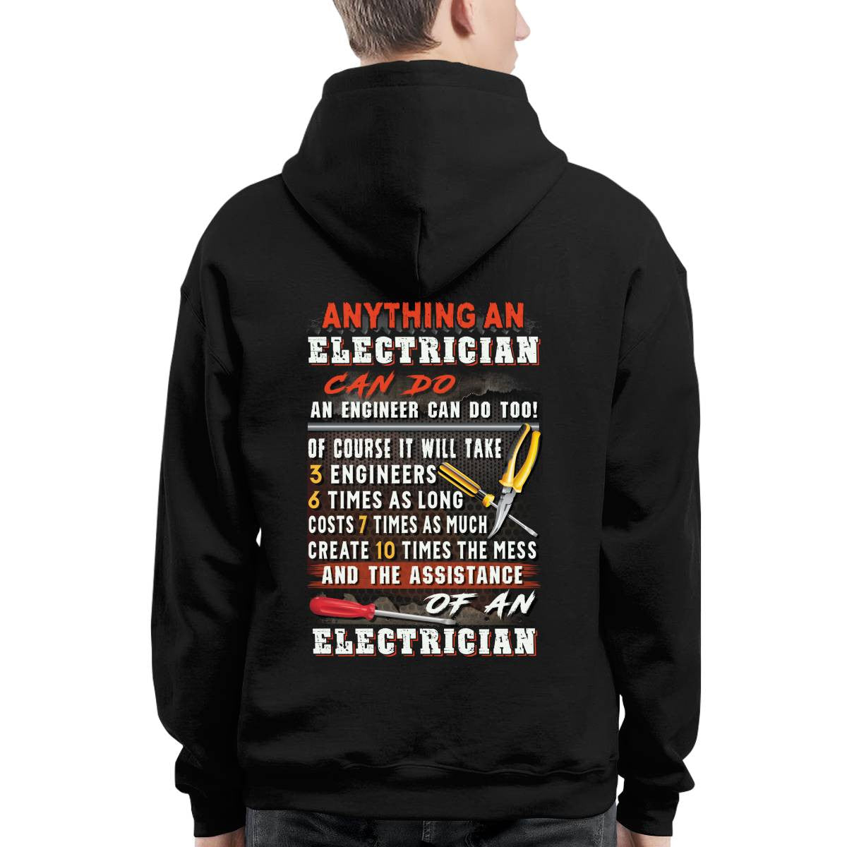 Awesome Electrician-T-shirt - grunx260804-0076