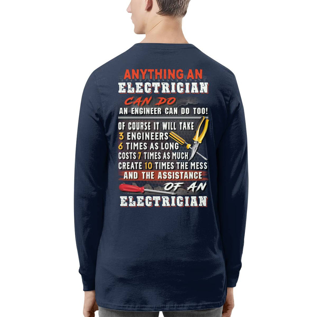Awesome Electrician-T-shirt - grunx260804-0076