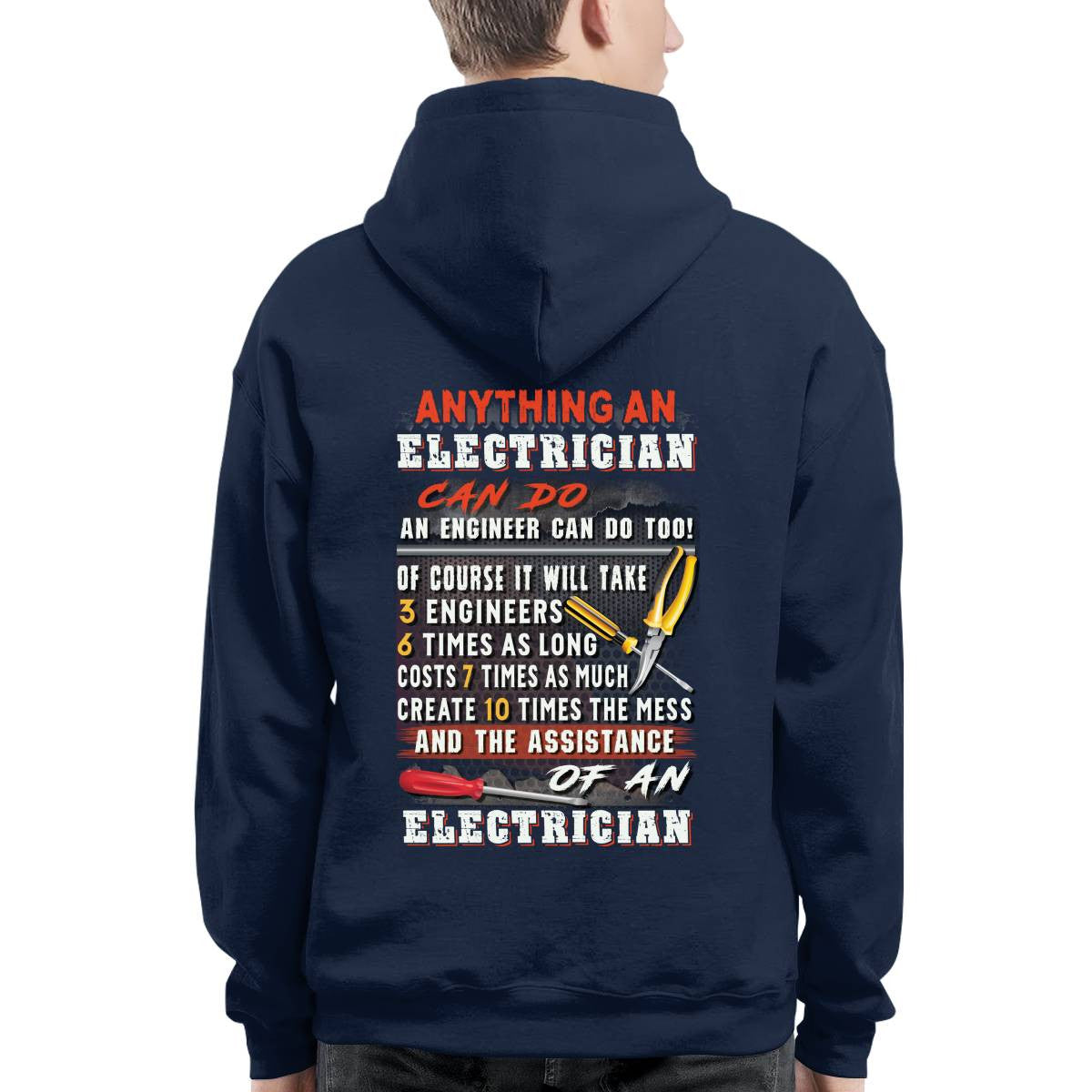 Awesome Electrician-T-shirt - grunx260804-0076