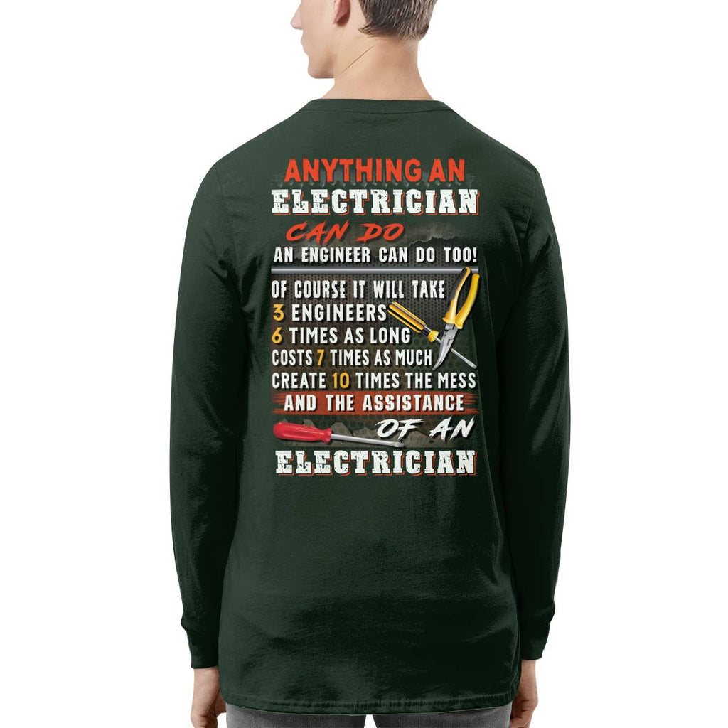 Awesome Electrician-T-shirt - grunx260804-0076