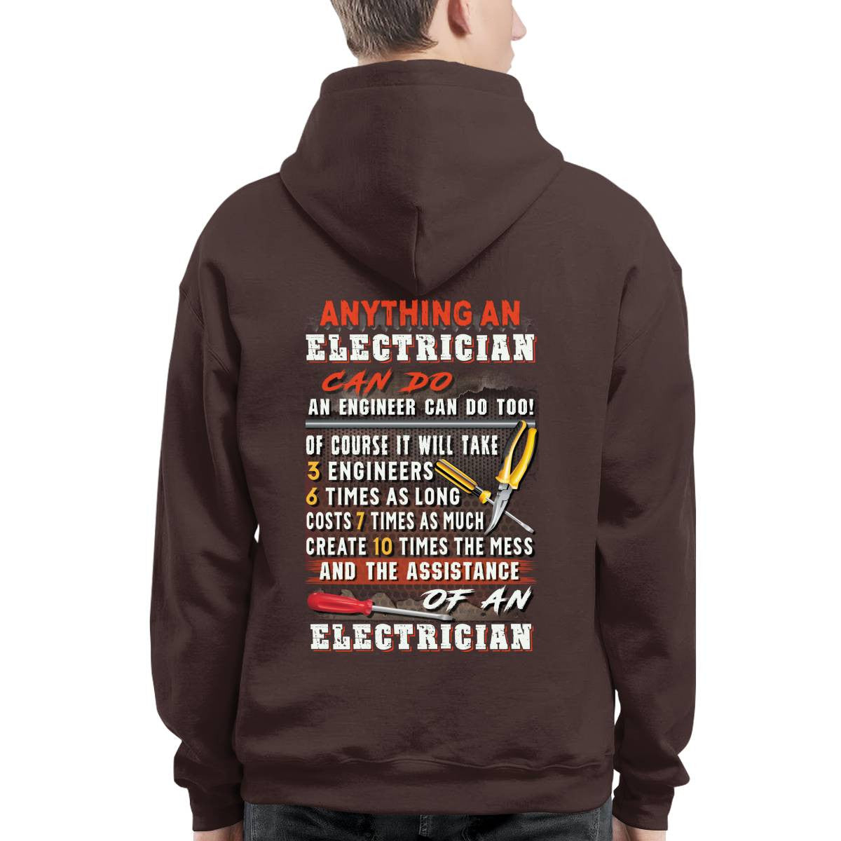 Awesome Electrician-T-shirt - grunx260804-0076