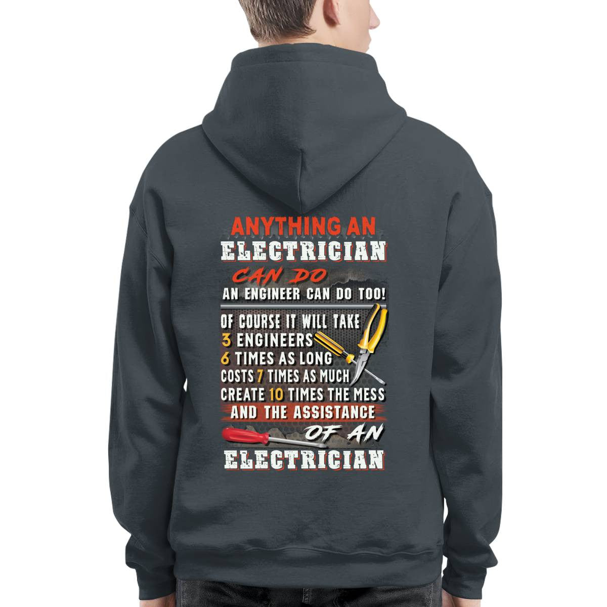 Awesome Electrician-T-shirt - grunx260804-0076