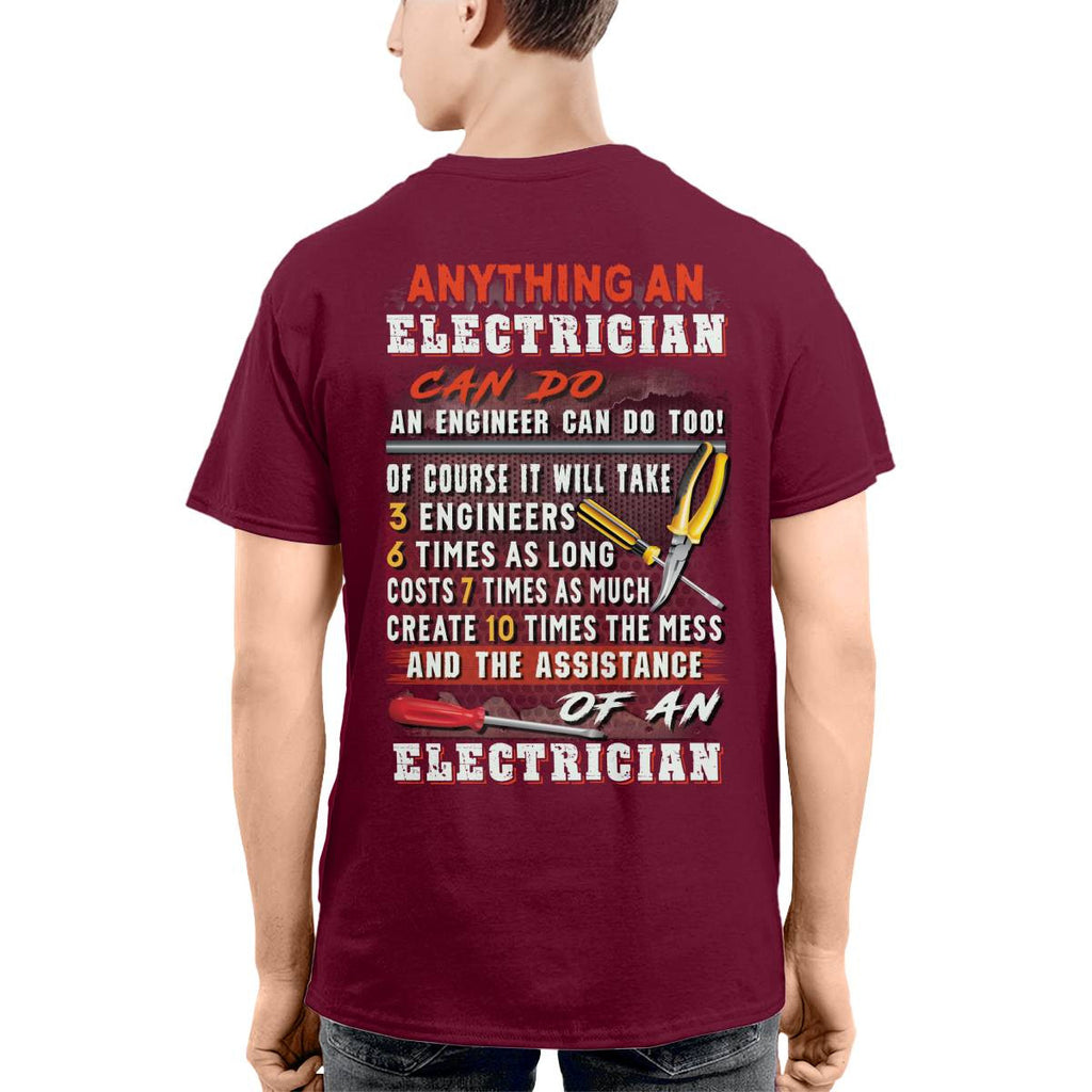 Awesome Electrician-T-shirt - grunx260804-0076
