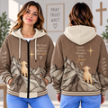 Mountain Lamb Star Zip-up Baseball Jacket