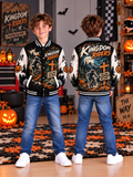 Kingdom Riders Motorcycle Kids Baseball Jacket