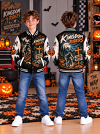 Kingdom Riders Motorcycle Kids Baseball Jacket