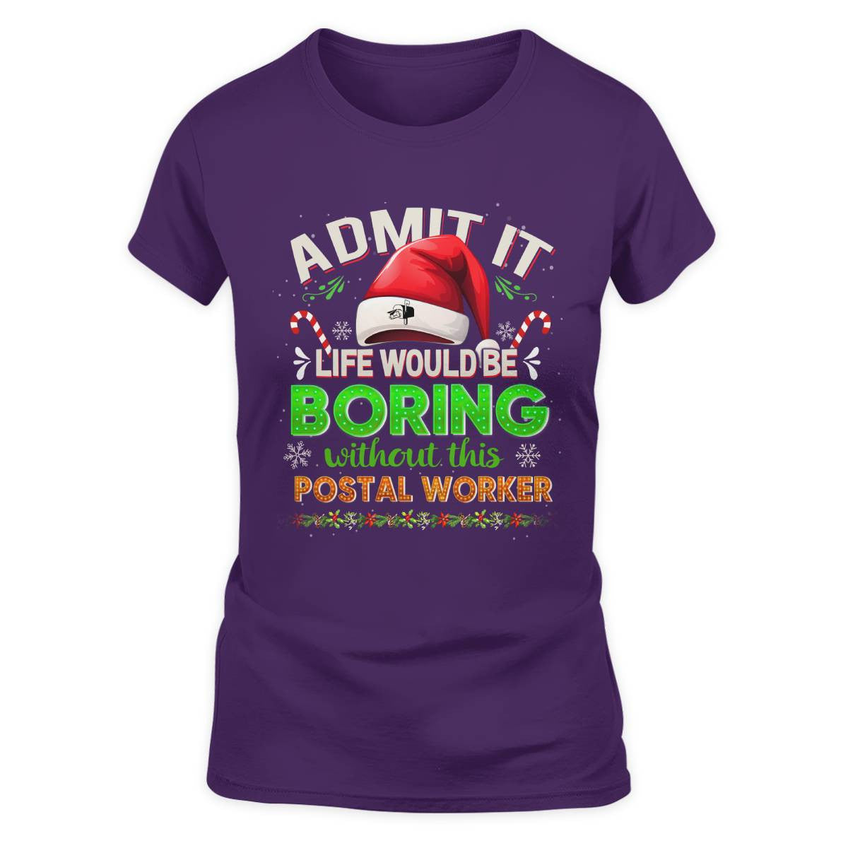 Admit it Life would be Boring Without This Postal Worker-Hoodie - grunx260804-0074