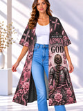 Christian Faith Combo Women's Short Sleeved Cape