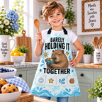 Barely Holding It Together Kids Apron