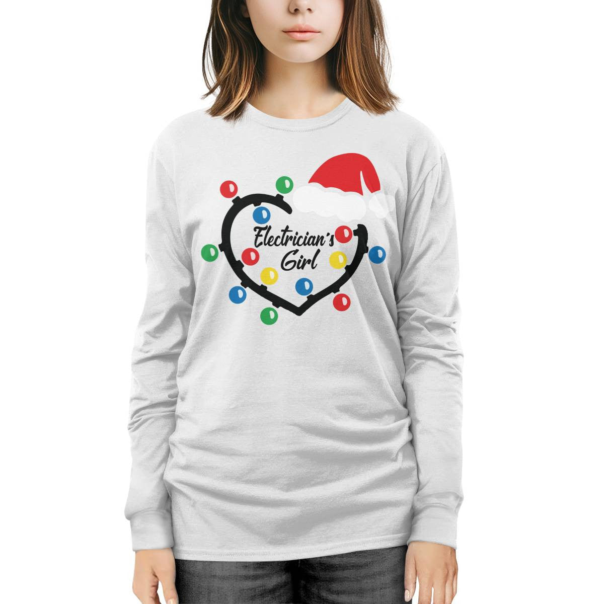Awesome Electrician's Girl-Hoodie - grunx260804-0063