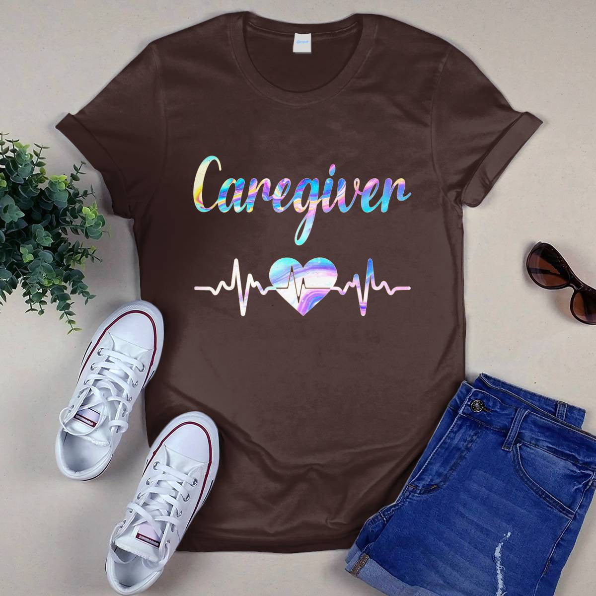 Awesome Caregiver-T-shirt-#F090824HEABE11FCAREZ4