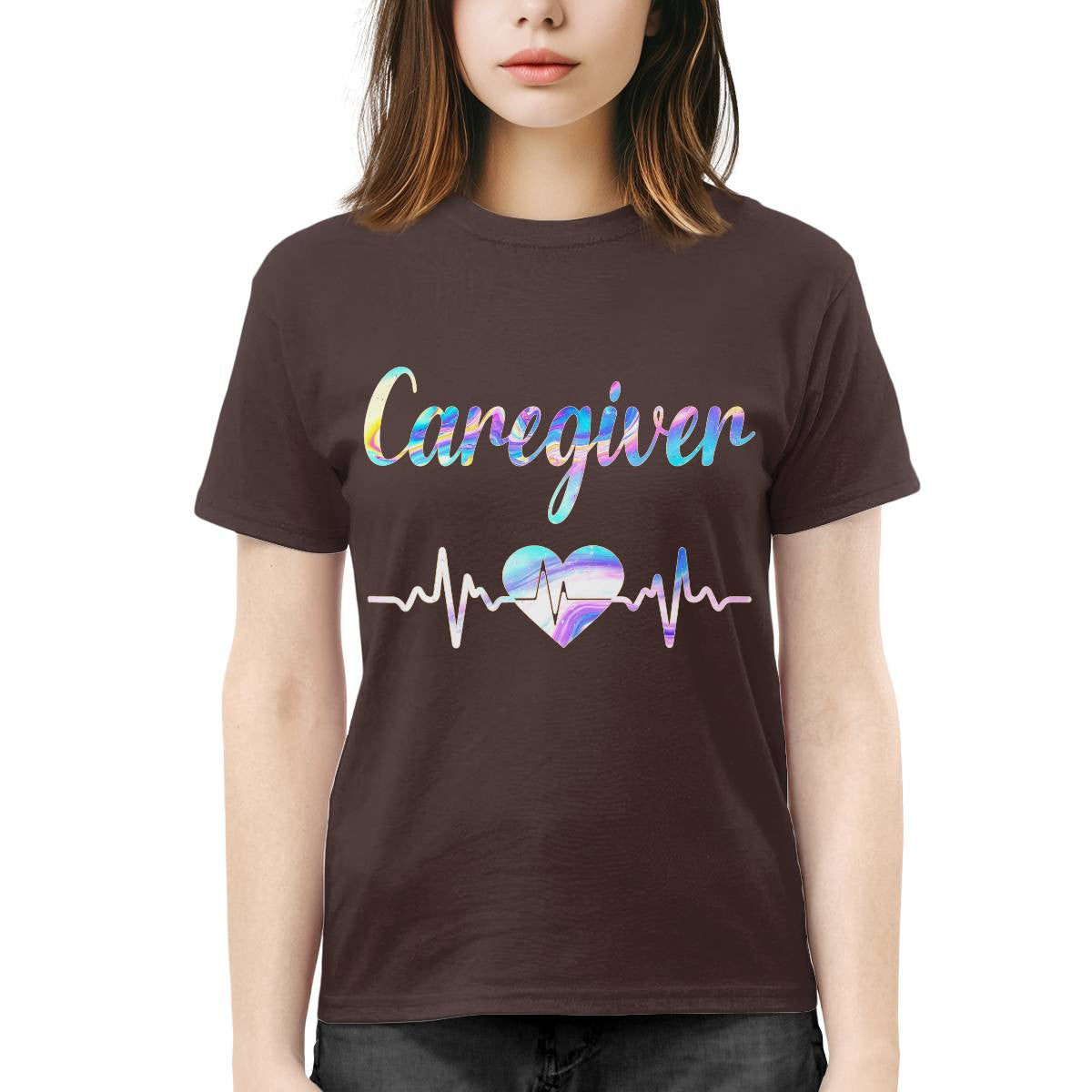 Awesome Caregiver-T-shirt-#F090824HEABE11FCAREZ4