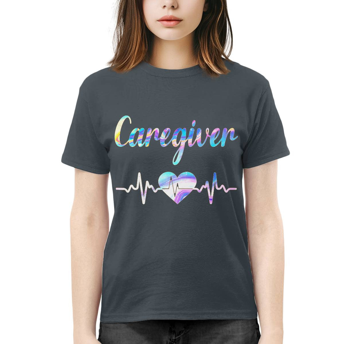Awesome Caregiver-T-shirt-#F090824HEABE11FCAREZ4