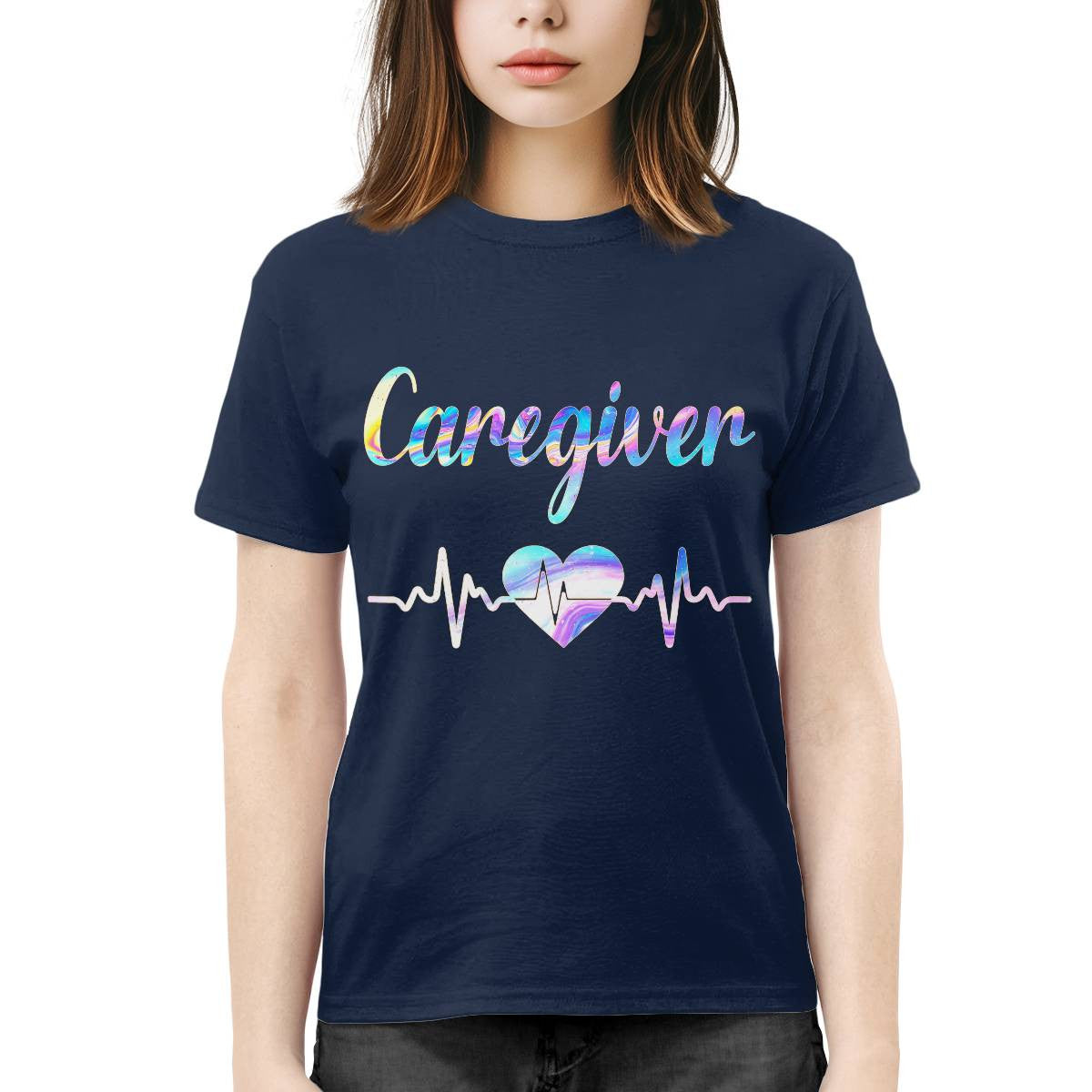 Awesome Caregiver-T-shirt-#F090824HEABE11FCAREZ4