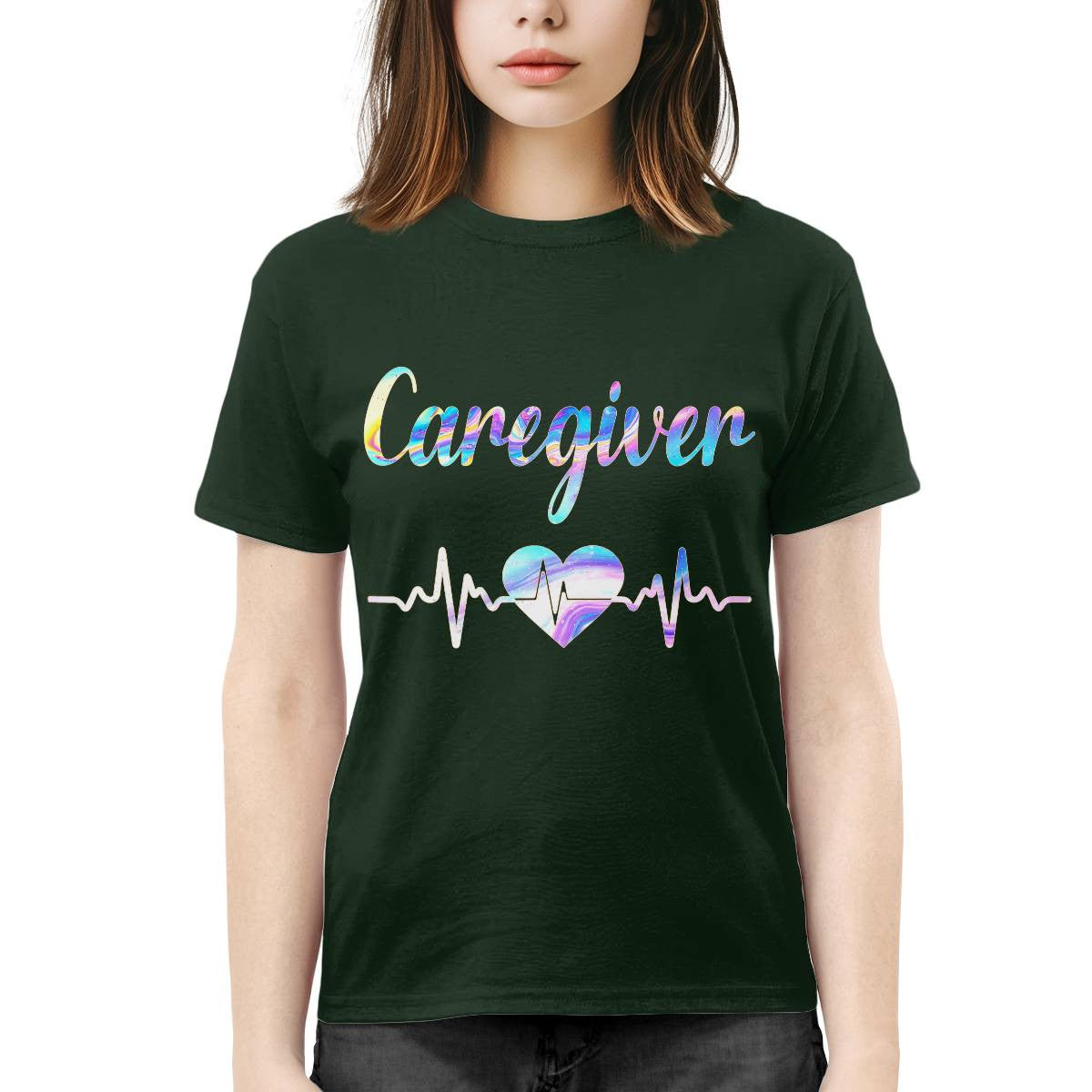 Awesome Caregiver-T-shirt-#F090824HEABE11FCAREZ4