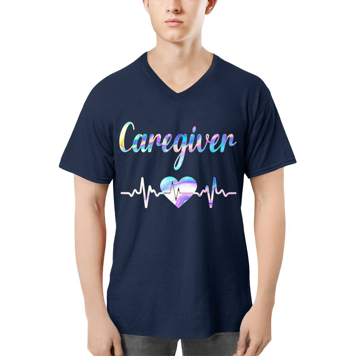 Awesome Caregiver-T-shirt-#F090824HEABE11FCAREZ4