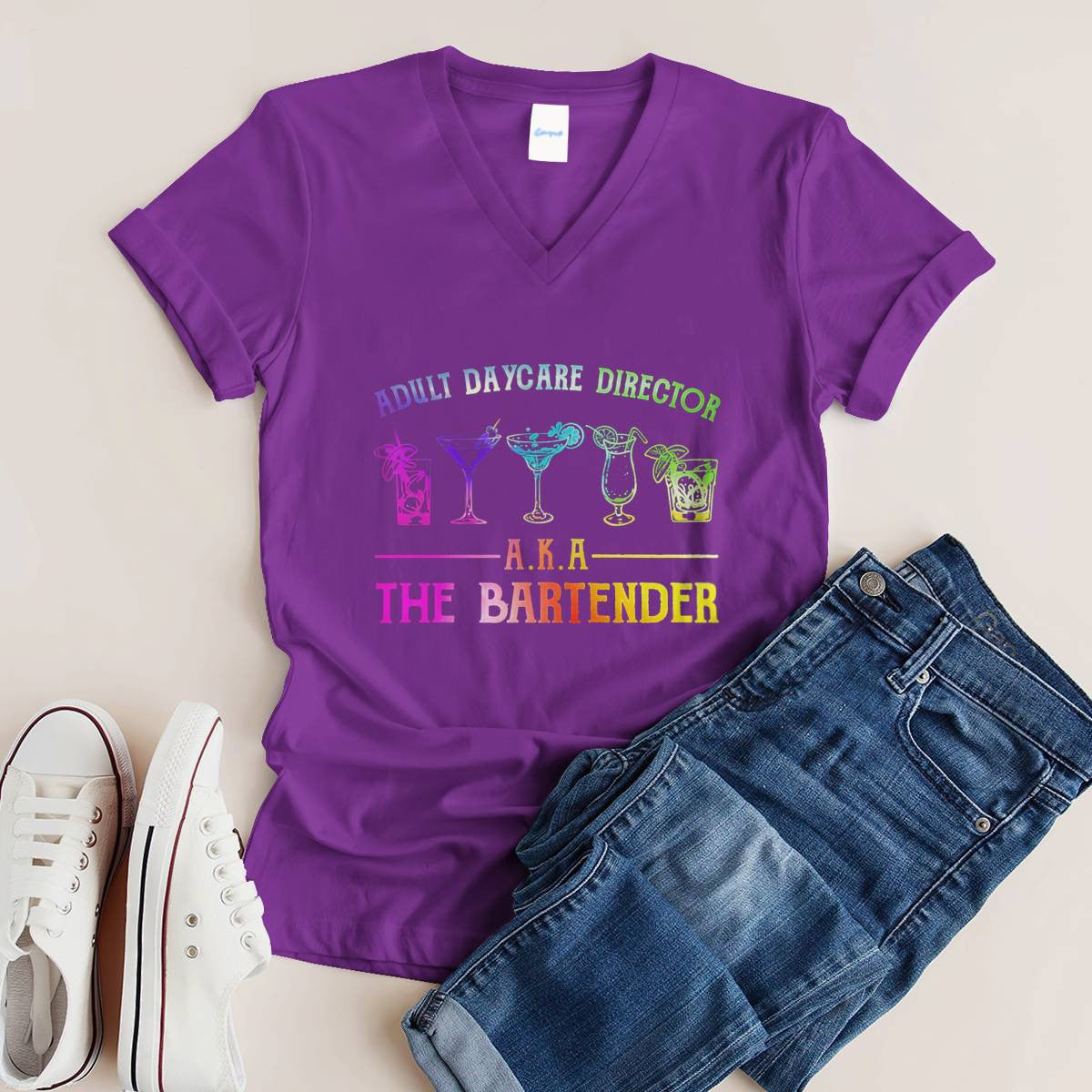 Awesome Bartender-T-shirt-#F090824DAYCA4FBARTZ4