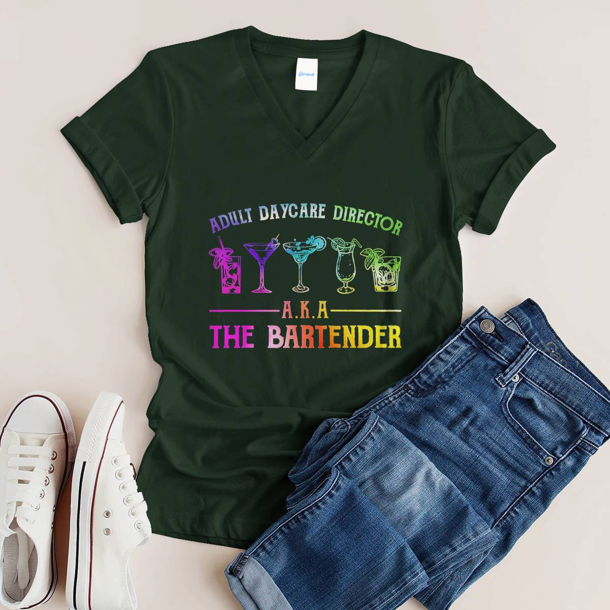 Awesome Bartender-T-shirt-#F090824DAYCA4FBARTZ4