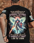 I Am The Storm Warrior Men's All Over Print Shirt - Trunx205102