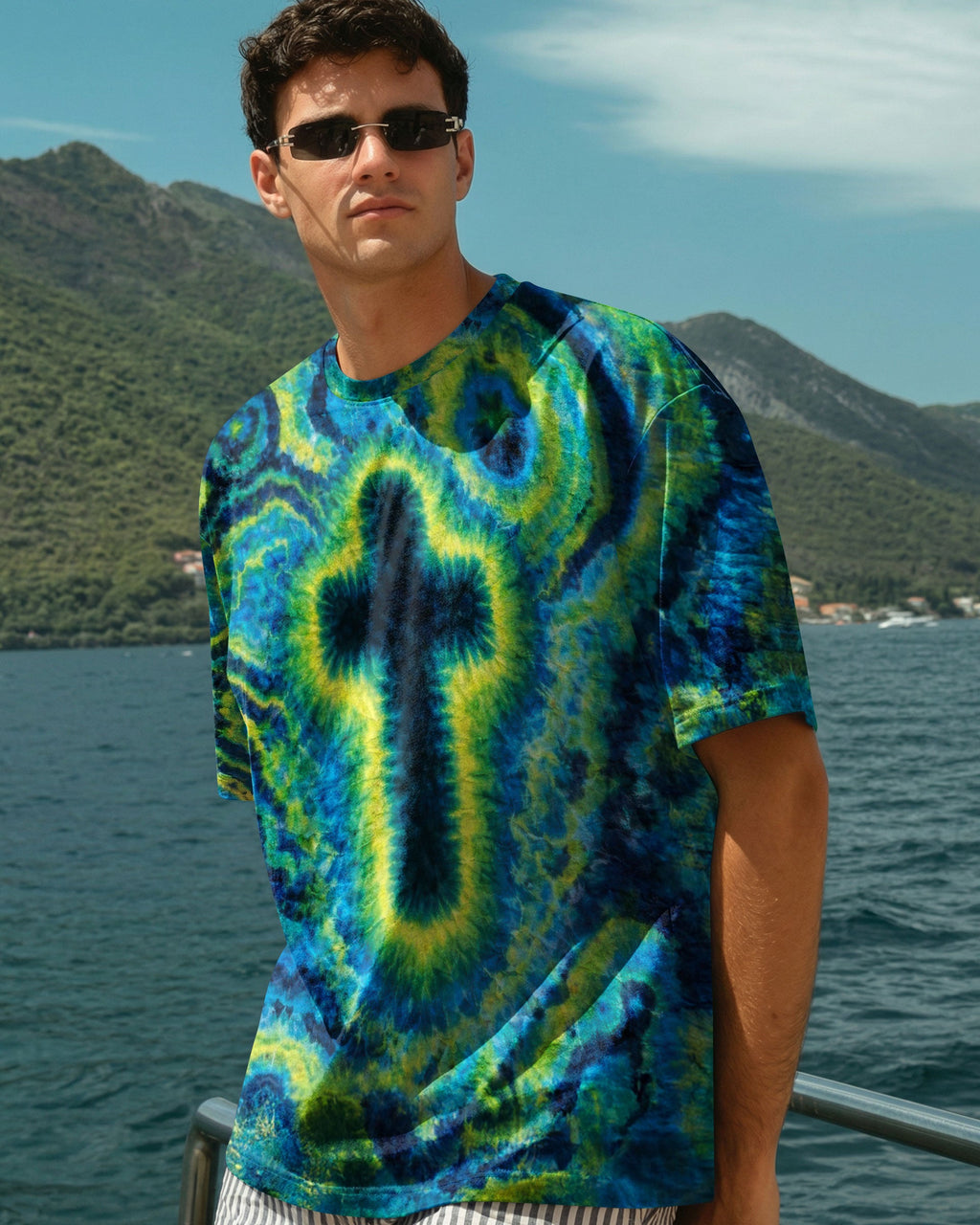 Cross Swirl Men's All Over Print Shirt - Trunx644885