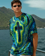 Cross Swirl Men's All Over Print Shirt - Trunx644885