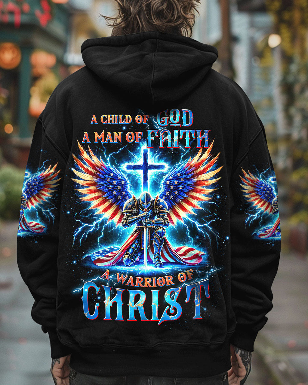 A Warrior Of Christ Men's All Over Print Shirt - Trunx188937