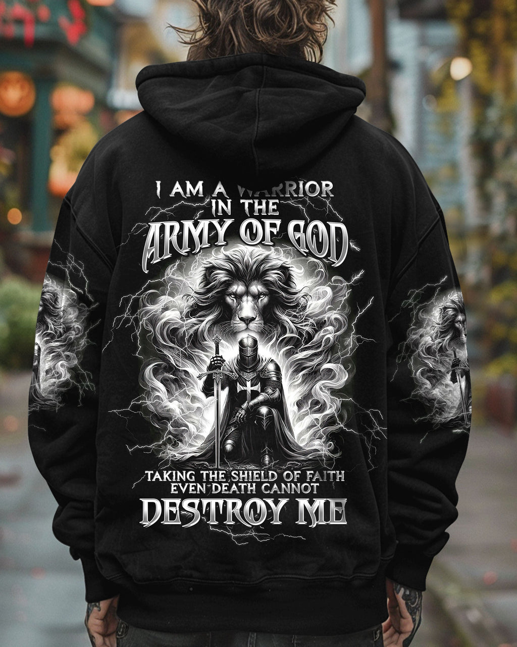 I Am A Warrior In The Army Of God Men's All Over Print Shirt - Trunx681888