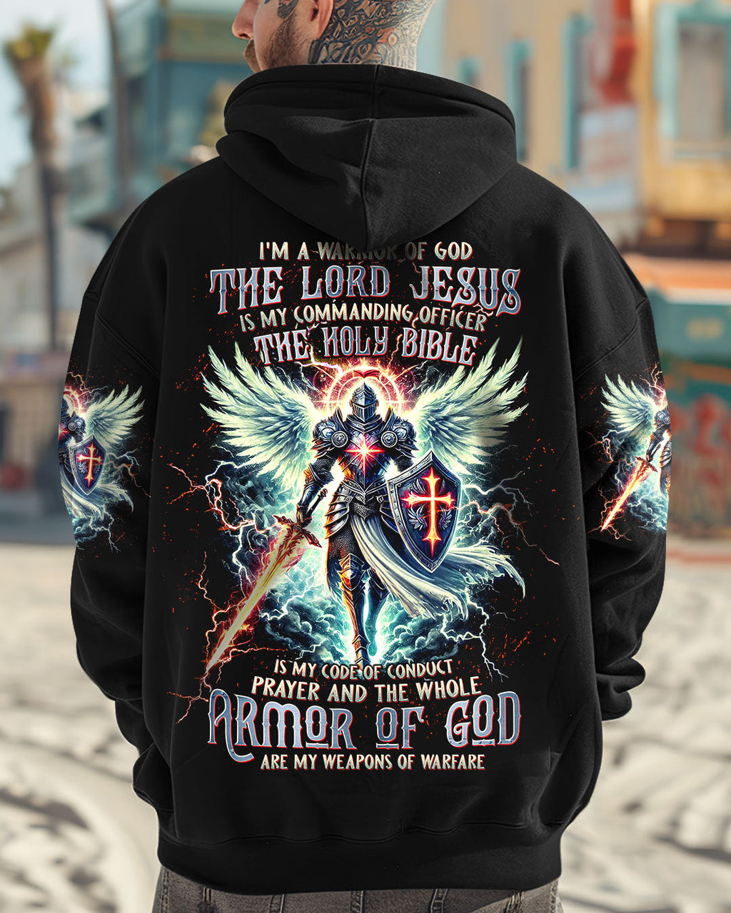 I'm A Warrior Of God Men's All Over Print Shirt - Trunx526301