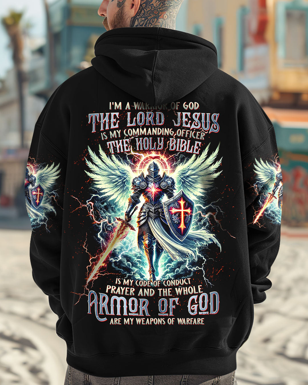 I'm A Warrior Of God Men's All Over Print Shirt - Trunx526301