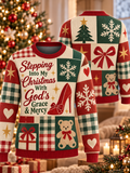 Stepping Into Christmas Ugly Sweater