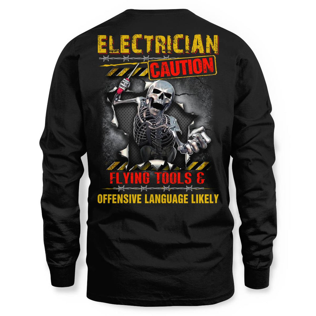 Awesome Electrician-Hoodie - grunx260804-0047