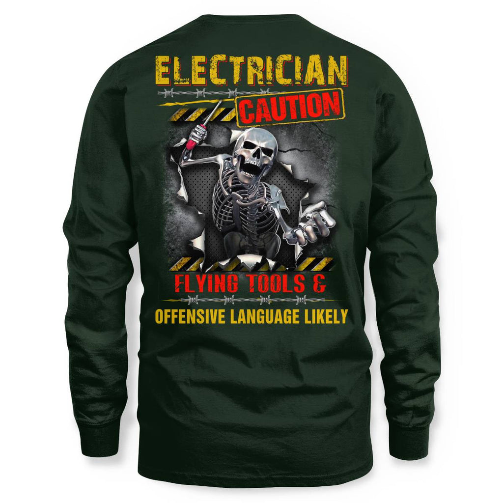 Awesome Electrician-Hoodie - grunx260804-0047