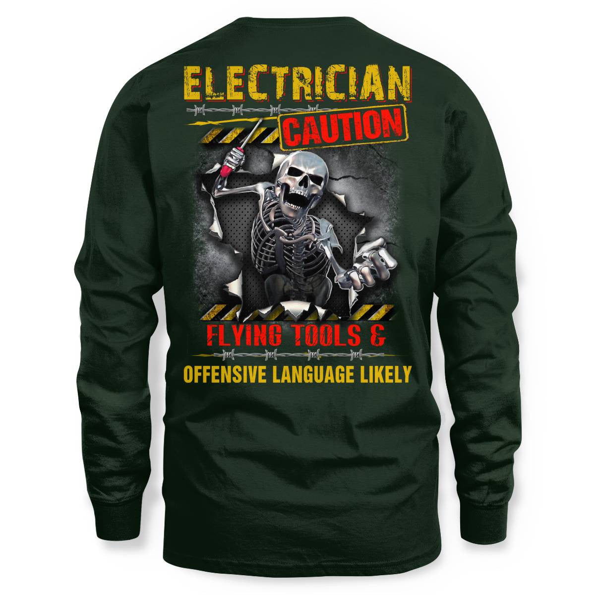 Awesome Electrician-Hoodie - grunx260804-0047